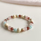 L'ULTIMO BRACELET - IMPRESSION JASPER/STRAWBERRY QUARTZ/ROSE QUARTZ/WOOD