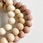 WOOD & GEMSTONE AROMATHERAPY BRACELET - 8MM