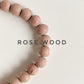 WOOD & GEMSTONE AROMATHERAPY BRACELET - 8MM