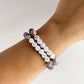 PERSONALIZE YOUR OWN BRACELET - SAGE AMETHYST 8MM