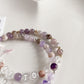 PERSONALIZE YOUR OWN BRACELET - SAGE AMETHYST 6MM