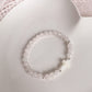 CROCIFISSO BRACELET - ROSE QUARTZ 6MM