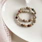 SCINTILLARE BRACELET - ALASHAN AGATE 8MM