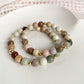 SCINTILLARE BRACELET - ALASHAN AGATE 8MM