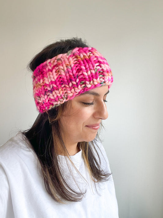 RIBBED HEADBAND - PINKY SWEAR