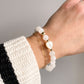 TESORO BRACELET - MOONTSTONE 7MM