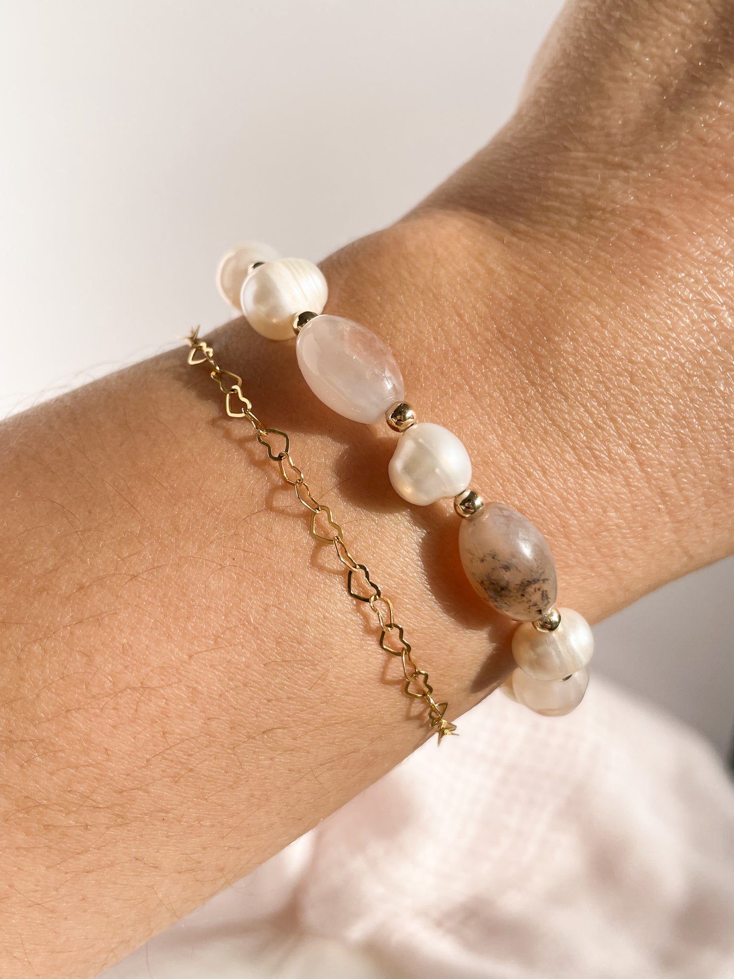 FIORI E PERLA BRACELET