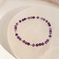 MINI SCINTILLA BRACELET - AMETHYST 4MM