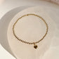 CUORE D'ORO 14K GOLD FILLED BEADED BRACELET