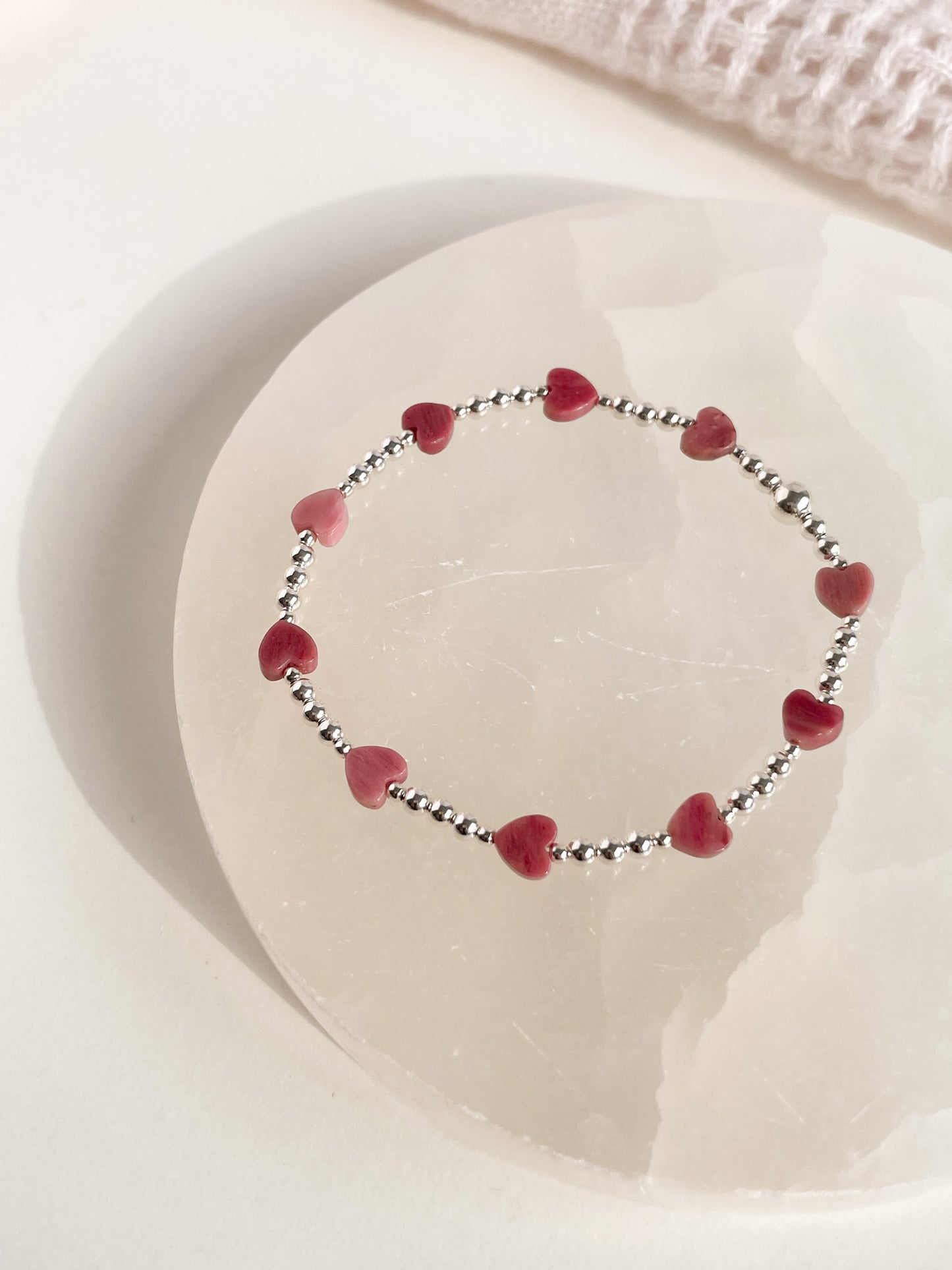 SPRUZZATA D'AMORE BRACELET - RHODONITE